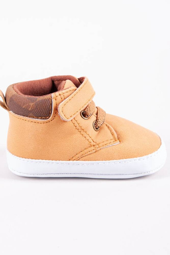 OBO-0199C Buciki chłopięce Yo! -brązowy