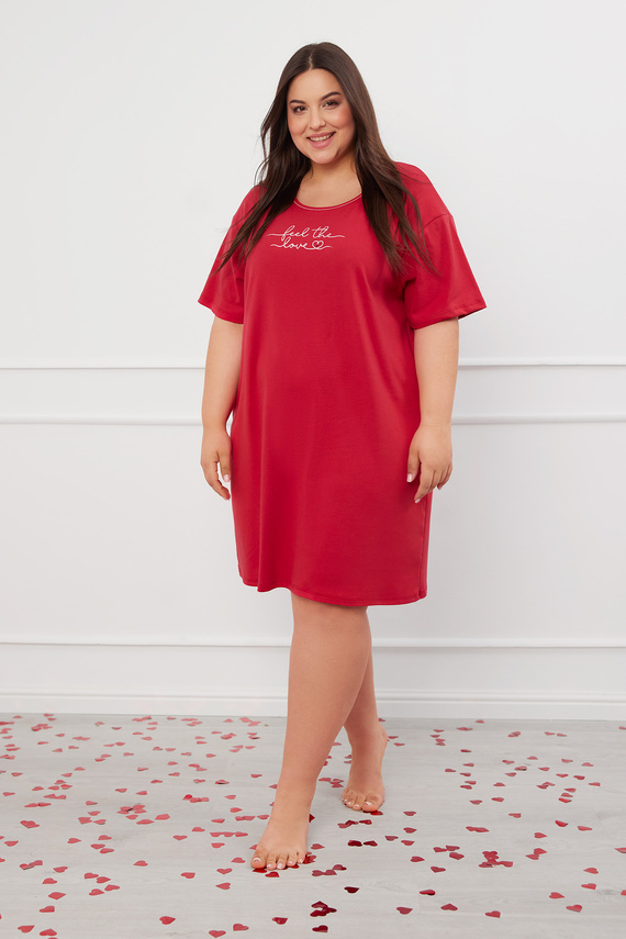 Koszula nocna z krótkim rękawem Evora Italian Fashion