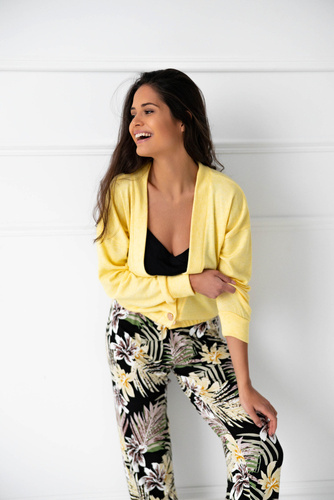 Kardigan Szlafrok Marika Sensis - żółty +