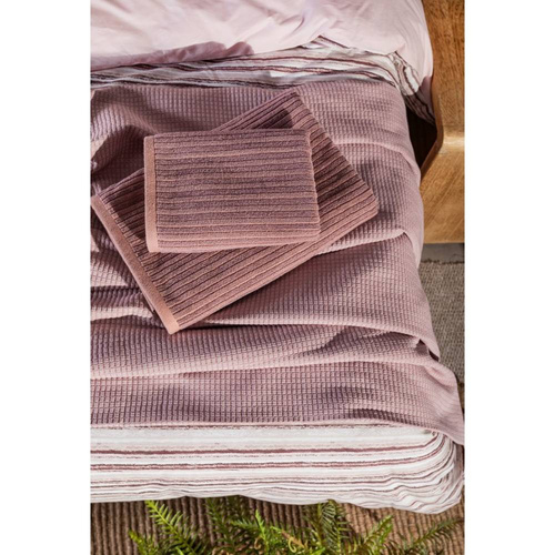 Ręcznik bawełniany Avinion Eurofirany pudrowy/liliowy