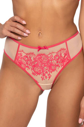 F-3804/5 Frances Figi damskie Mat beżowy-różowy