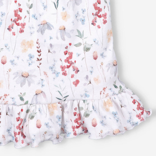 Sukienka z bawełny organicznej Łąka Nini