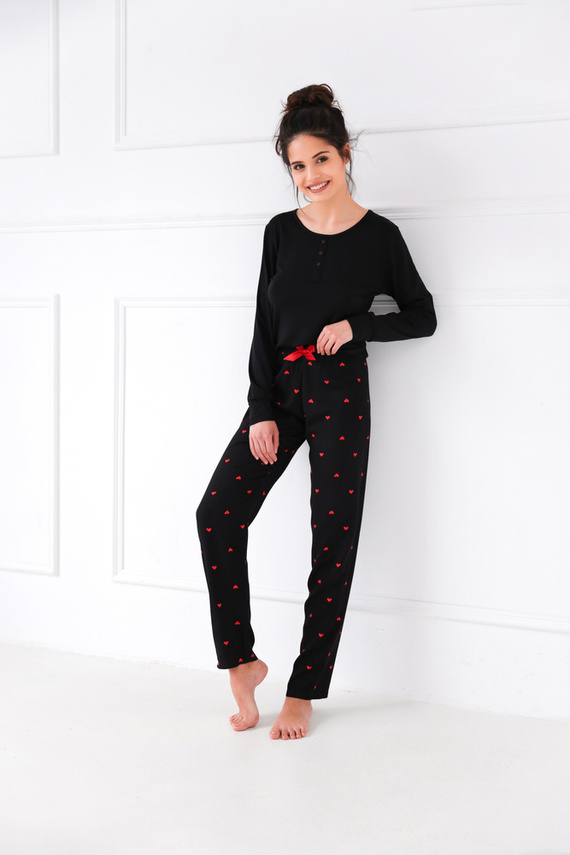 Piżama damska Eternity Sensis - czarny