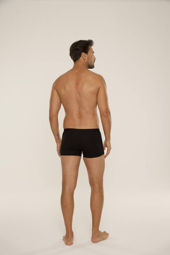 Bokserki męskie 588 Fabrizio De Lafense - czarny