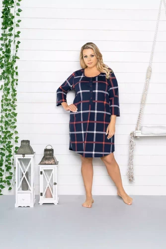 Koszula damska, 3/4 rękaw Izera Italian Fashion - druk