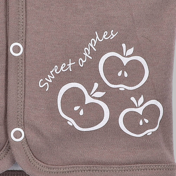 Kamizelka z bawełny organicznej Happy Apples Nini