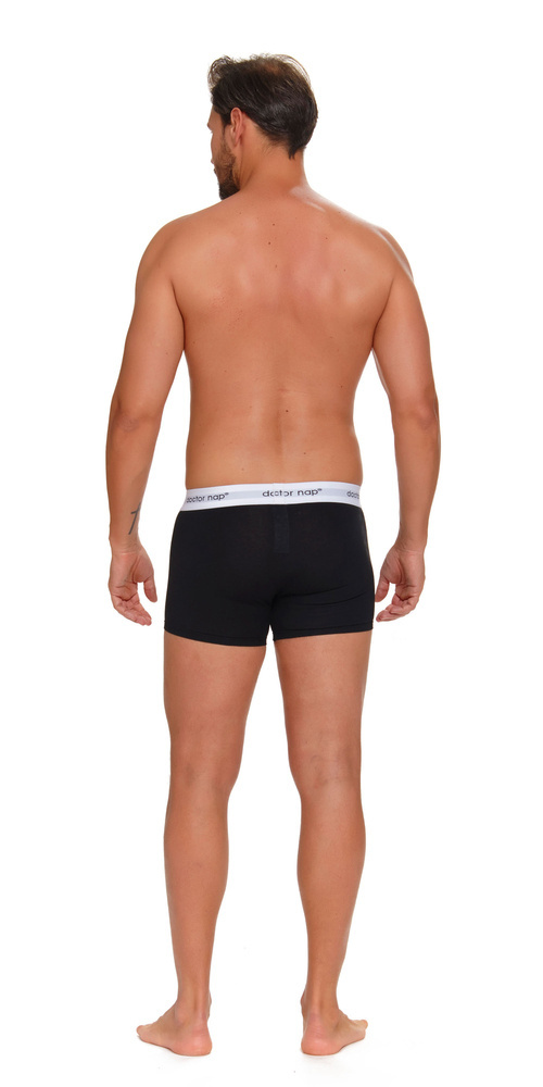 Bokserki męskie 5277 Doctor Nap - black melange red