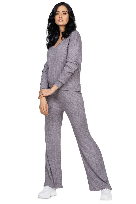 Sweter damski Chloe V01 Mona grey melange