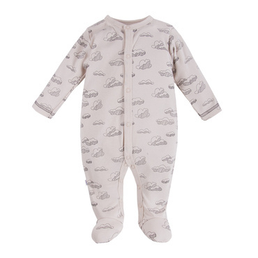 Pajac z nadrukiem Balloons Eevi - beż druk