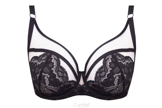 Biustonosz miękki Beatrice Unikat czarny