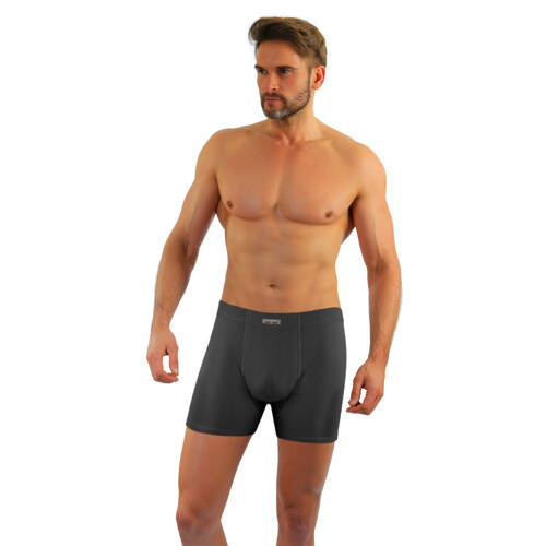 Bokserki męskie BM04 Lizard Sesto Senso - grafitowy