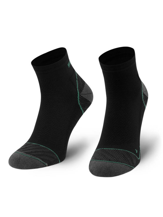 Running 03 Skarpety biegowe damskie/męskie Spaio black/green