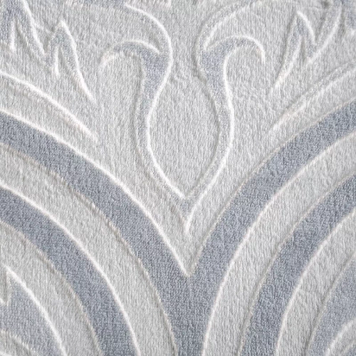 Pościel welurowa ornamenty Flano 5 Eurofirany szary