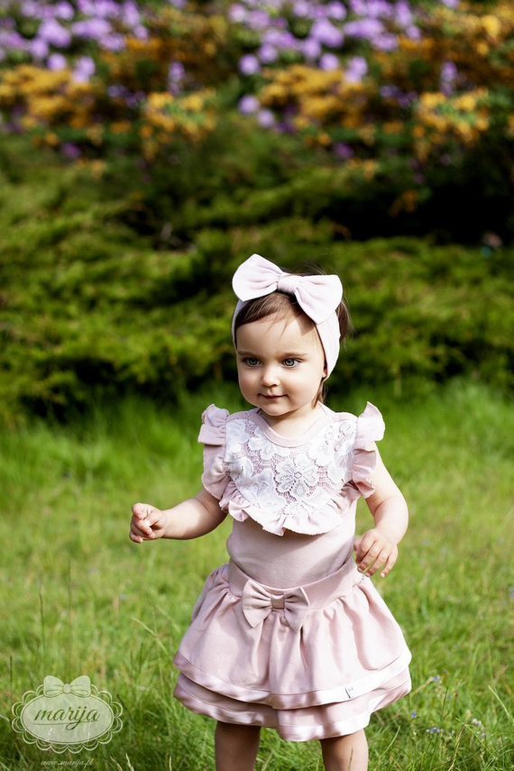 1726 Cherry Spódniczka Marija - różowy