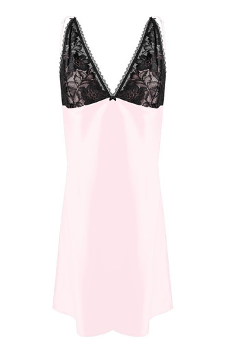 Koszulka satynowa damska Debbie DKaren - Róż