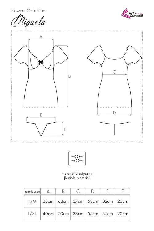 Komplet dwuczęściowy Miguela LC 30028 LivCo Corsetti Fashion