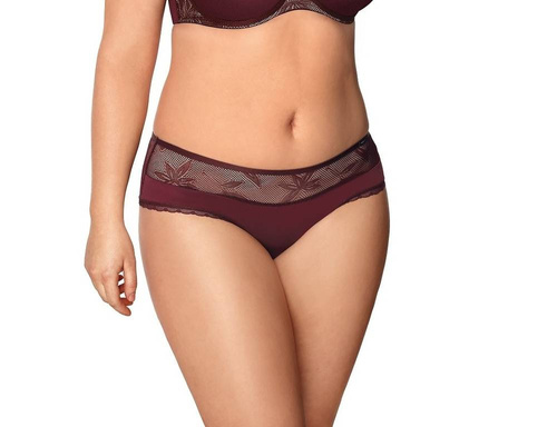 Szorty Damskie Zafira Nipplex burgund