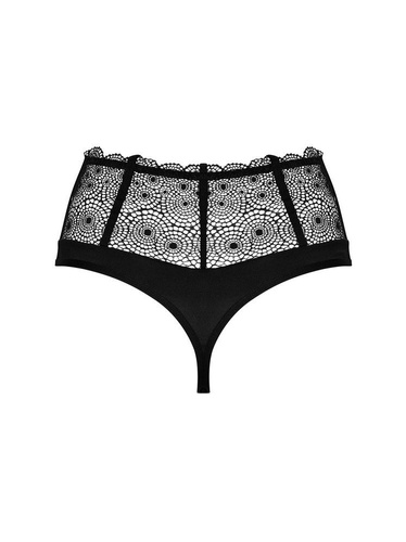 Stringi damskie Sharlotte Panties Obsessive czarny 