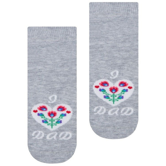 art.138 Skarpety Cotton Candy Folk Steven niebieski jasny melanż 097