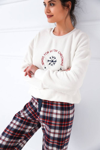 Piżama damska Better Sensis -śmietanowy