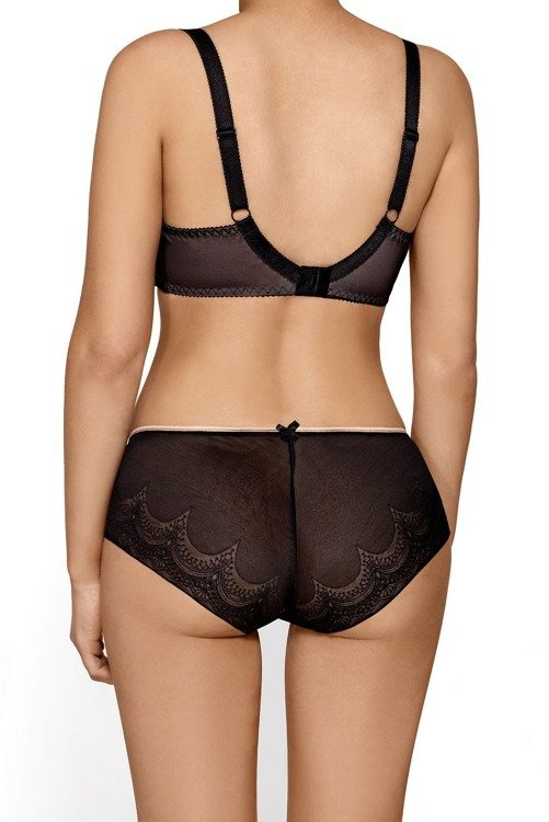 Biustonosz push-up Irene Nipplex-czarny