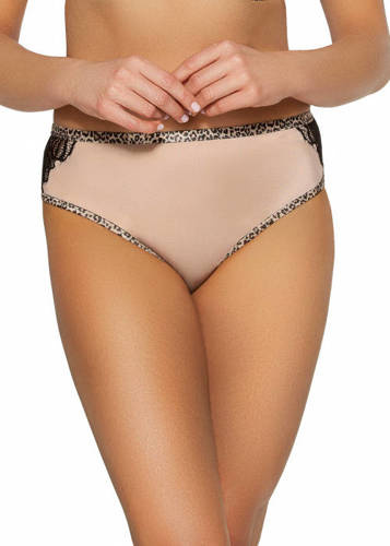 Figi damskie 2010   Ava - leopard beżowy