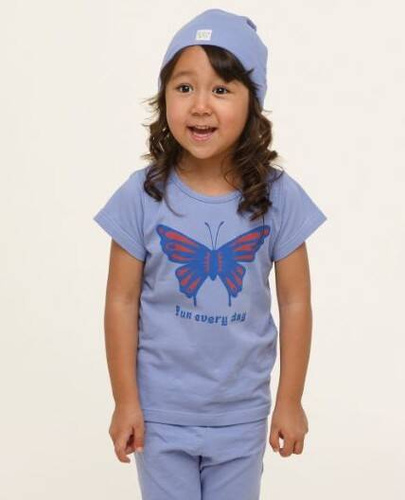 Bluzka z krótkim rękawem Imagine Pinokio - lawenda