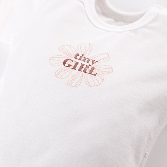 Body z krótkim rękawem Daisy Eevi - biały