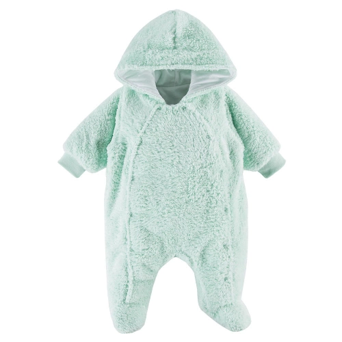 Pajac z kapturem kombinezon Mellow Eevi -miętowy 