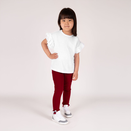 180280 Kate Legginsy dresowe Nicol - bordo