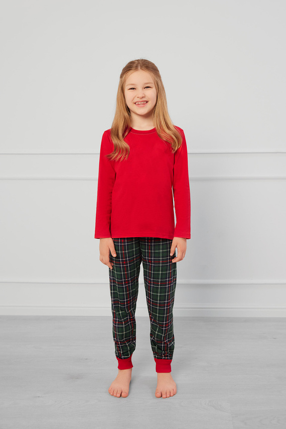 Piżama dla dziecka Fogo Italian Fashion - czerwony/druk