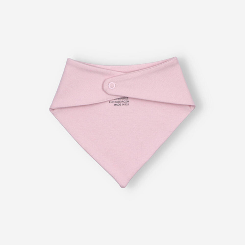 Apaszka chustka niemowlęca gładka Lagarto Verde - różowy