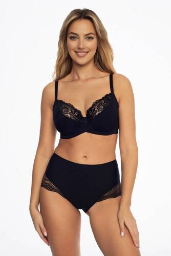 Figi damskie 41615 Passy Henderson - beżowy-czarny