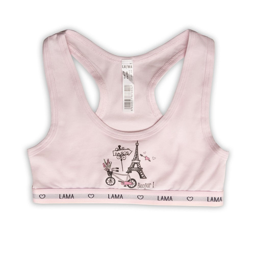 Top dziewczęcy G-567TOP Lama jasny różowy