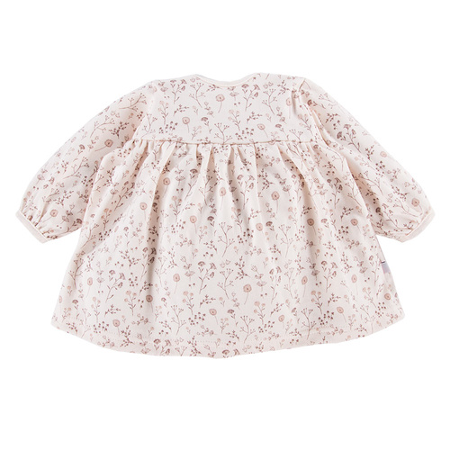 Tunika z długim rękawem Bloom Eevi - ecru druk