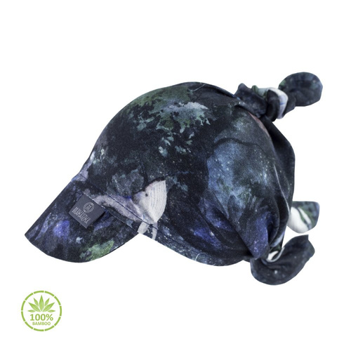 Bambusowa chustka z daszkiem Jungle Detectives- Makaszka