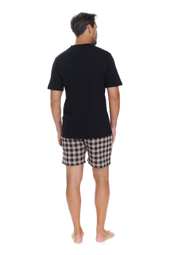 PMB.5342 Piżama Męska Doctor Nap - black