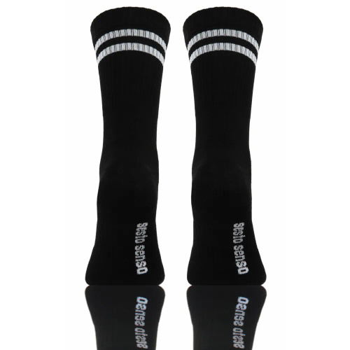 SKB04 Skarpety sportowe długie Sesto Senso czarny