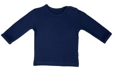 012 17 Koszulka niemowlęca "Basic" Nicol - granatowy