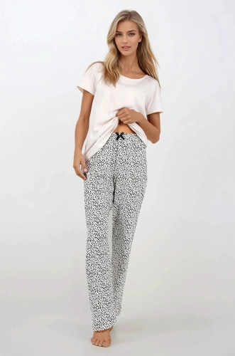 Piżama damska Impressive You Momenti Per Me beige	