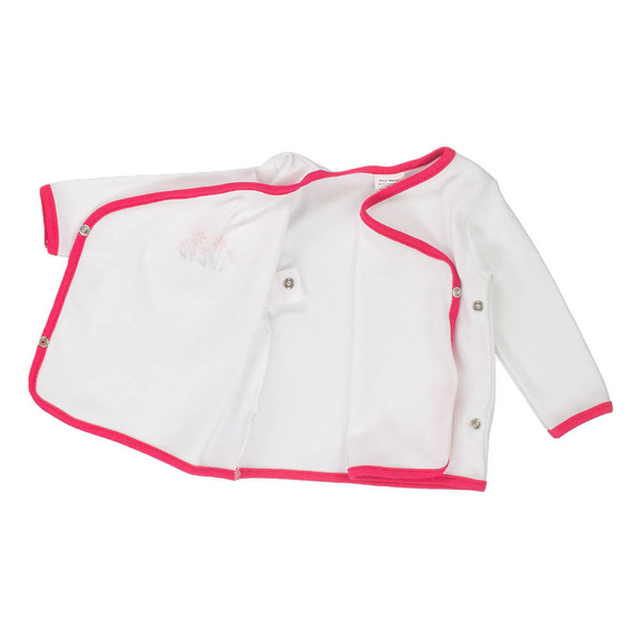 Koszulka niemowlęca Kwiatki Martex różowy