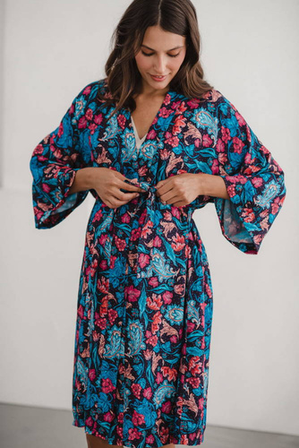 Szlafrok bambusowy Noc orientu Milk&Love 