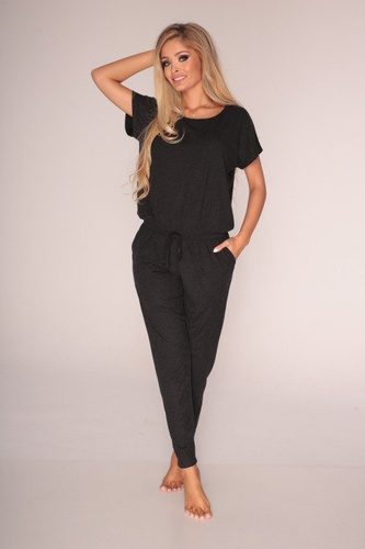 308 Paula Kombinezon Piżama Damska - szary