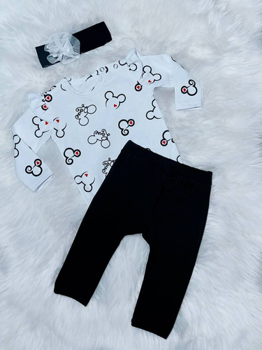 Body z długim rękawem Love Bambarillo biały 