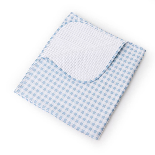 Kocyk Niemowlęcy Beth Sensis - biały-niebieski