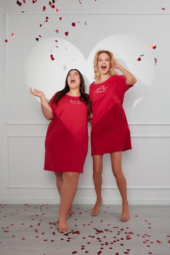 Koszula nocna z krótkim rękawem Evora Italian Fashion 