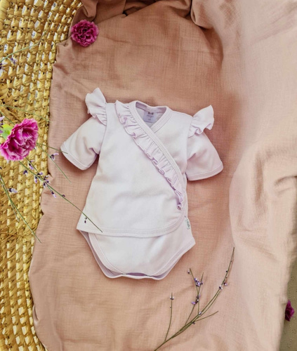 Body rozpinane z krótkim rękawem 362F Calinka Marija