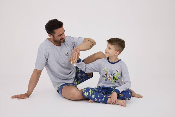 Piżama męska 326/272 Dinosaur 2 Cornette jeans