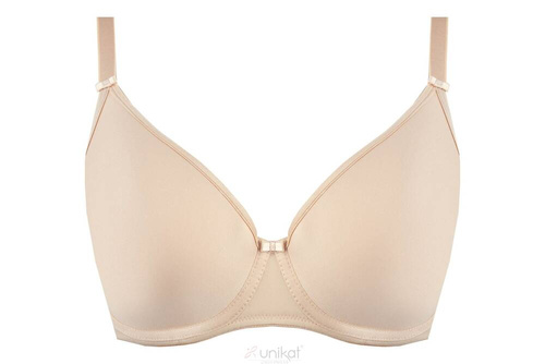Biustonosz usztywniany Wendy full cup Unikat beż