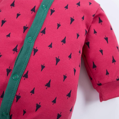 Pajac niemowlęcy Hi Reindeer! Eevi - bordowy